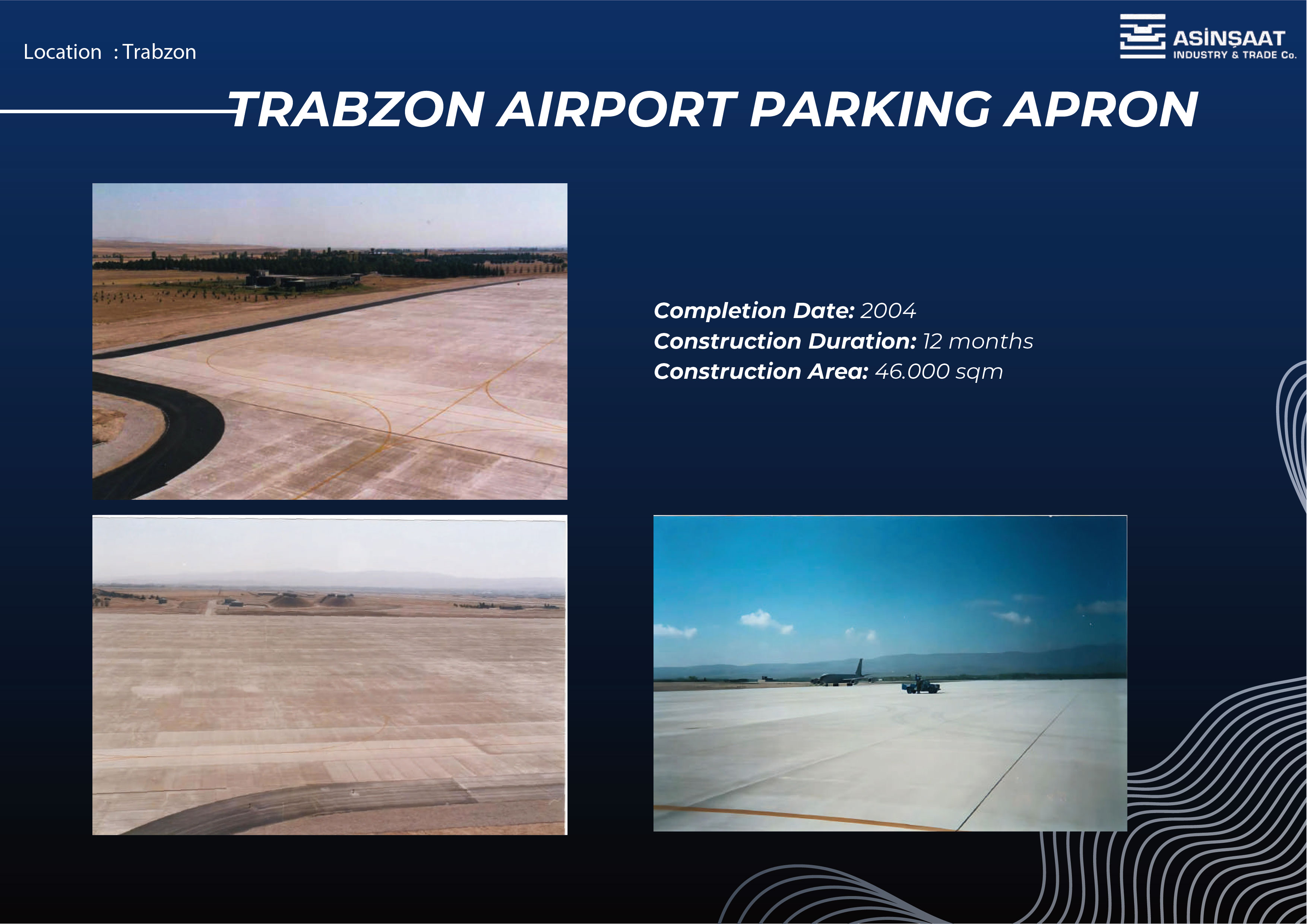 Trabzon Hava Alanı Park Apronları 